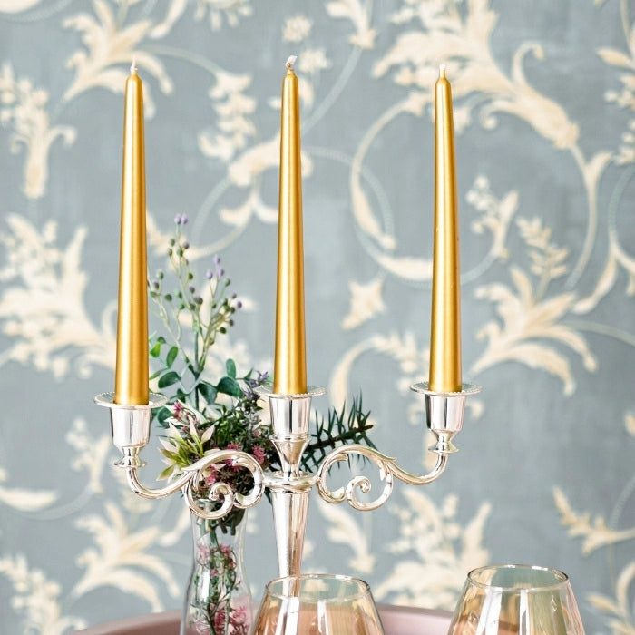 Taper Candles Metallic - SKMET-019