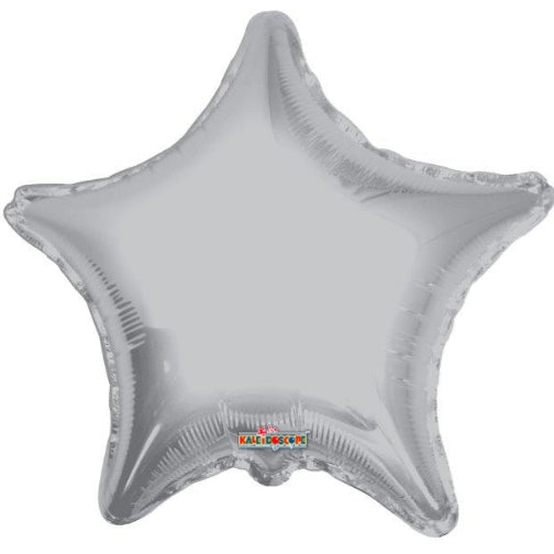 Kaleidoscope silver star mini balloon