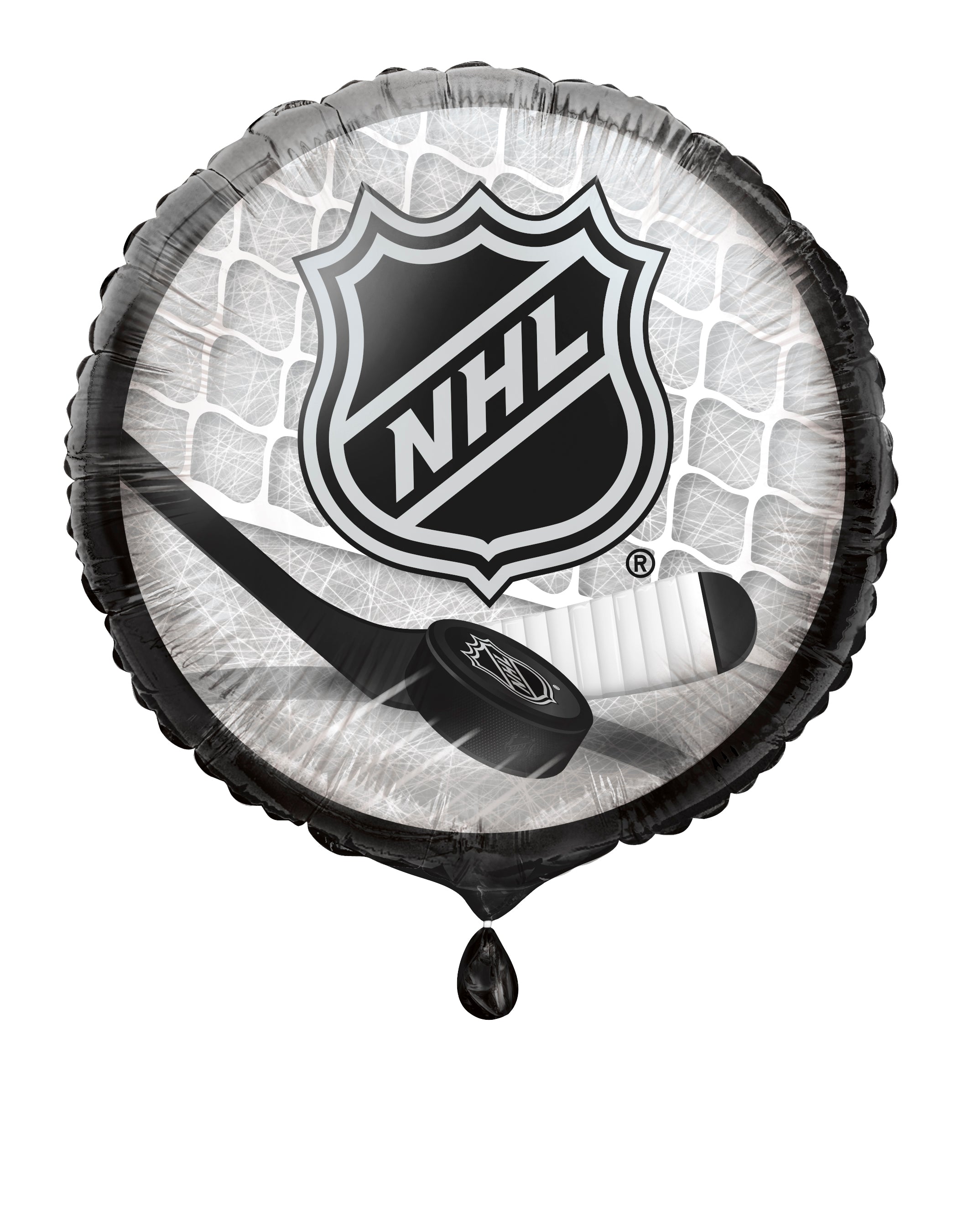 “NHL Hockey 18 inch foil balloon with official NHL logo – Unique Industries”