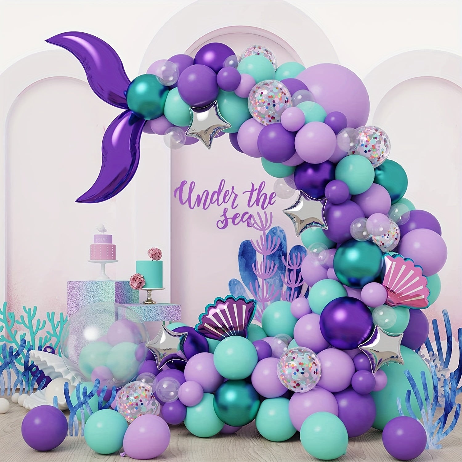 Pink Seashell Balloon 20 in – Ocean Theme Foil