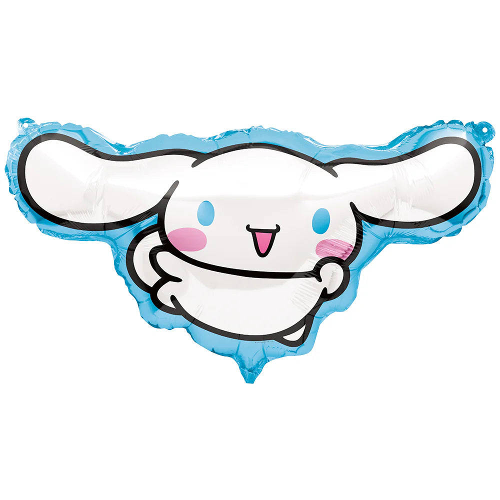 "Cinnamoroll Sanrio Foil Balloon 28 in licensed Hello Kitty character party decoration"