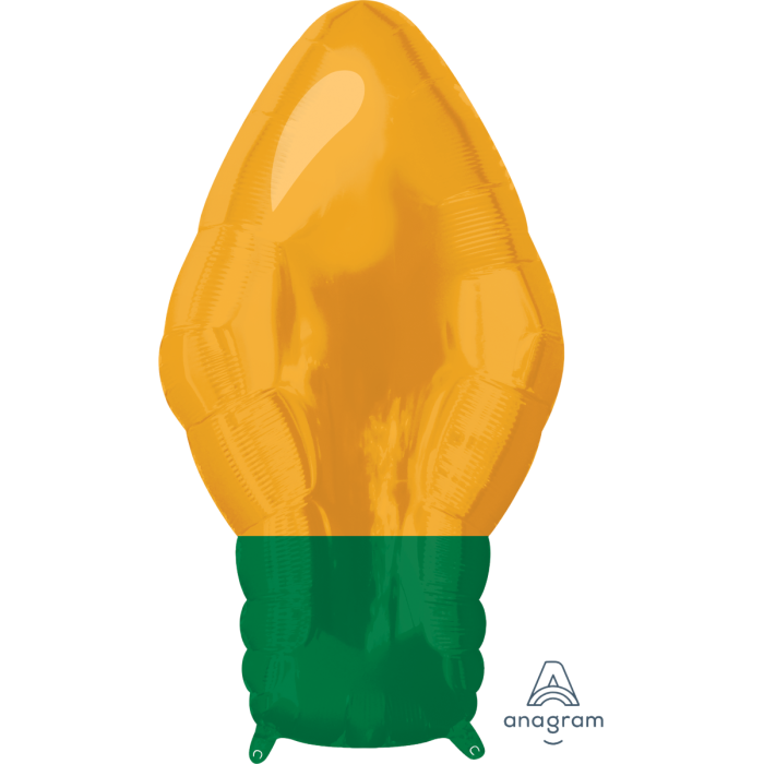 Gold Christmas Light Bulb 4204501