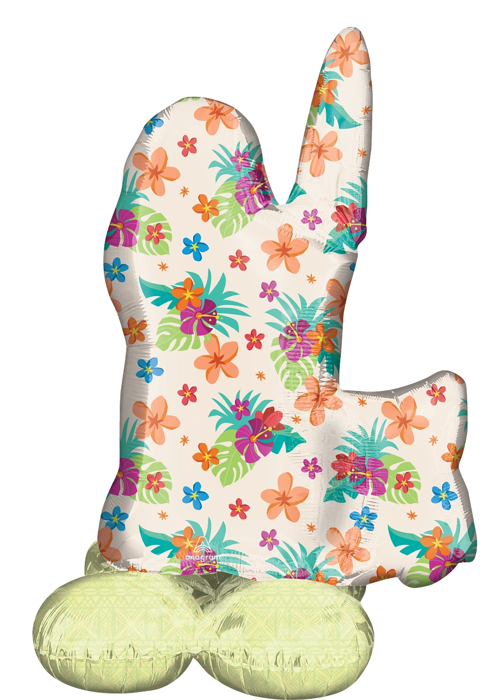 Back side of Moana AirLoonz standing balloon 