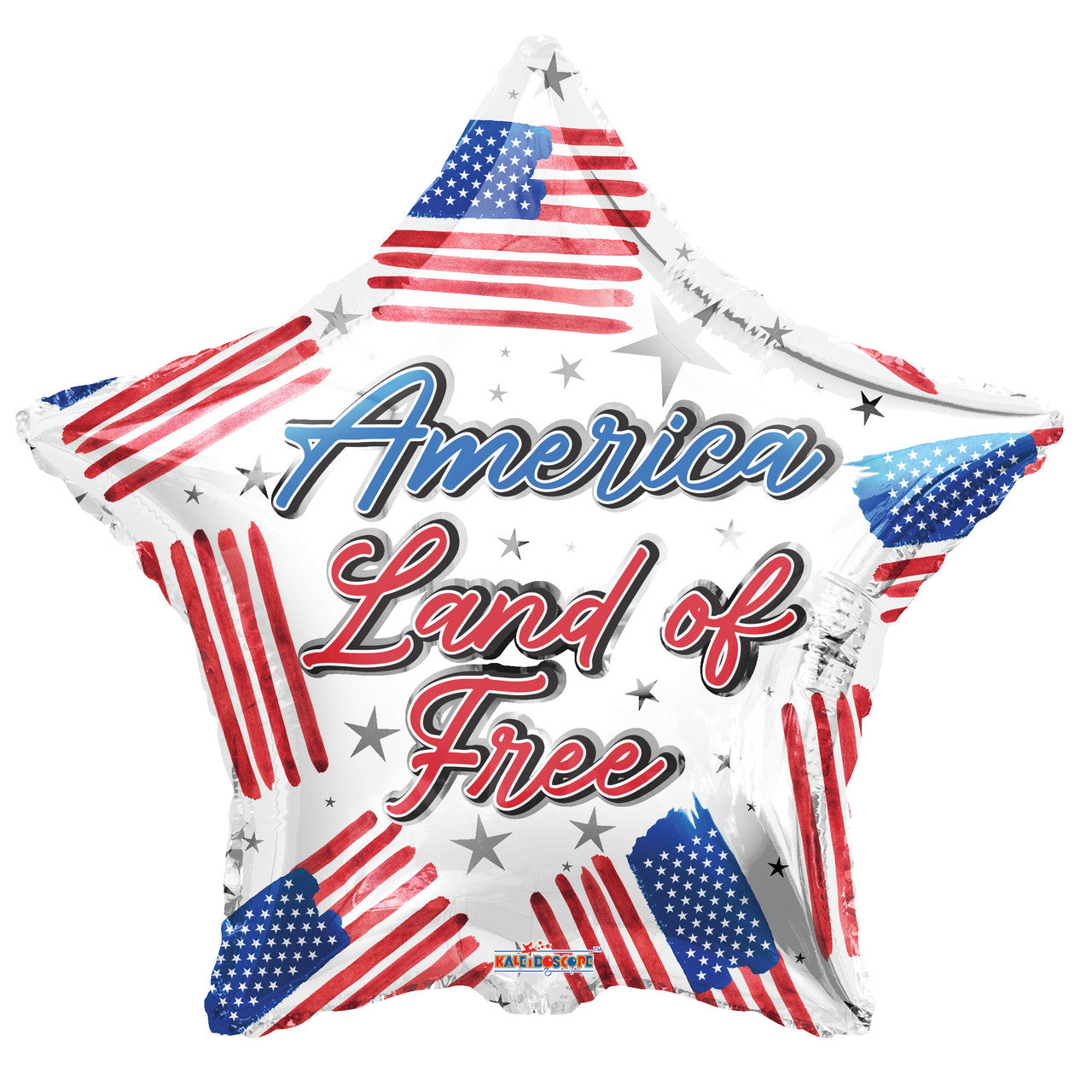 America Land of Free Balloon 18 in | Kaleidoscope – Funny Balloons