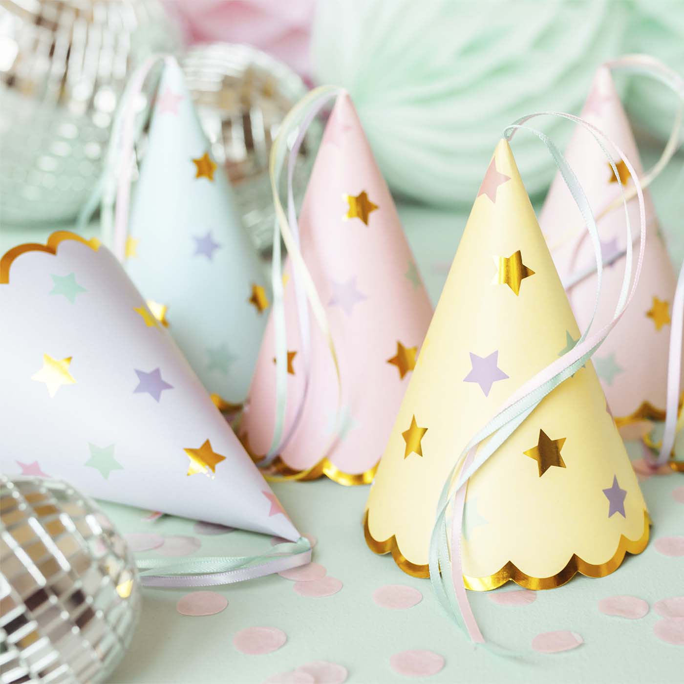 Party Hats Stars Mix - CPP28