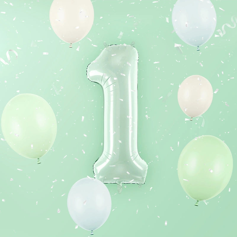 Foil Balloon Number 1 Green - FB230G-1-012