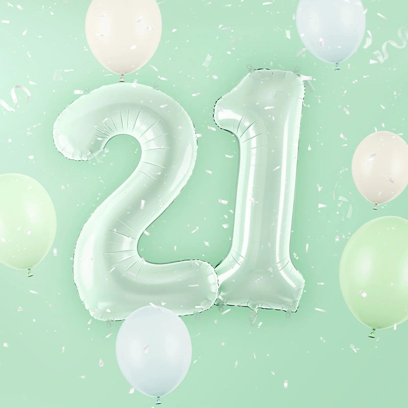 Foil Balloon Number 1 Green - FB230G-1-012