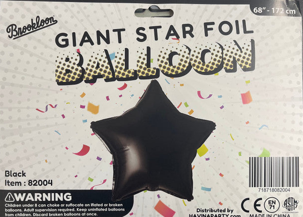 Giant Star Black 82004 - 68 in