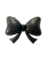 Mini Black Bow Foil Balloons – 9