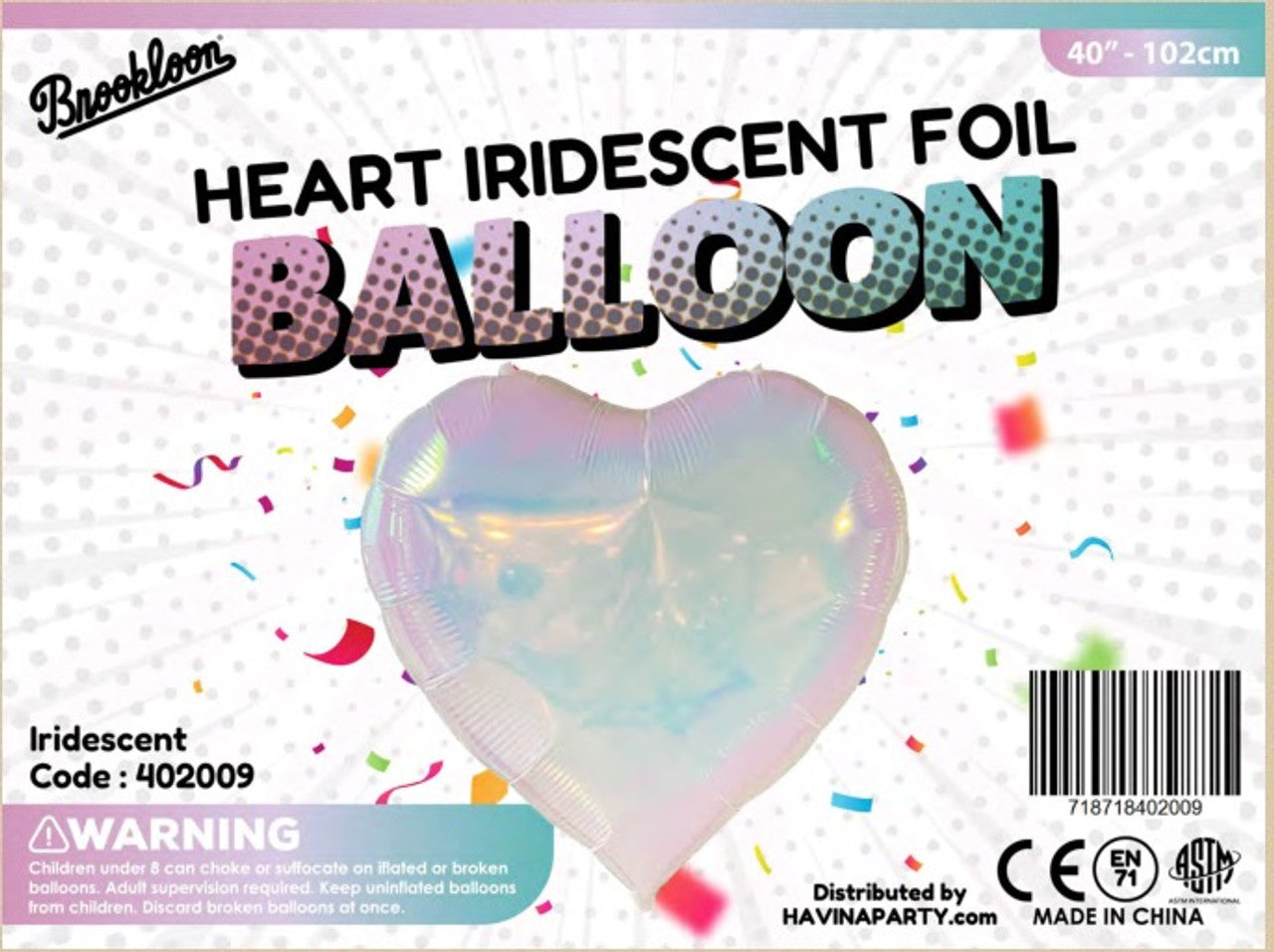 Iridescent Heart 402009 - 40 in