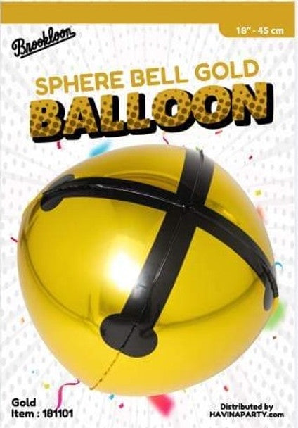 Sphere Bell Gold 181101 - 18 in