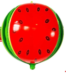Watermelon Sphere Balloon 55006 - 22 in