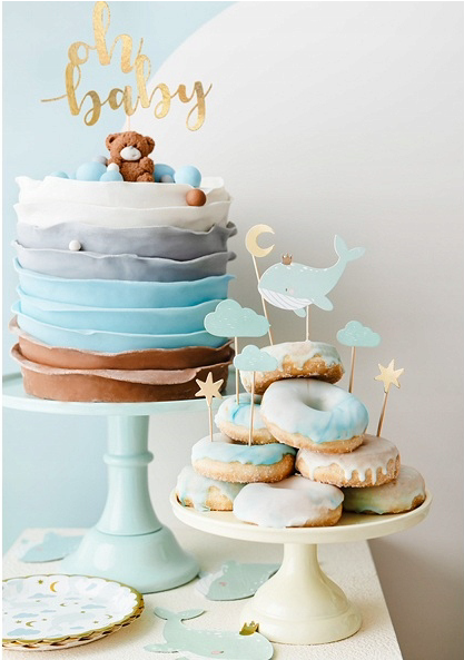 Napkins Whale Mix  SPK27