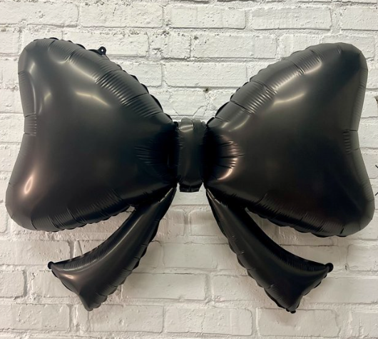 Black Bow Foil Balloon – 40