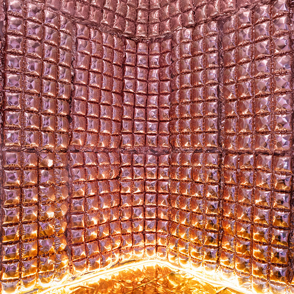 Rectangular Foil Balloon Backdrop Rose Gold FB231M-019R