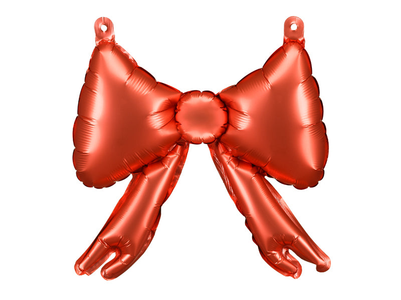 Red Foil Bow Balloon for Garlands and Arches