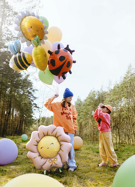 Ladybug foil balloon party decoration
