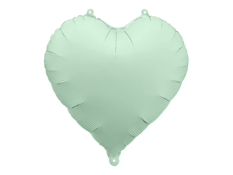 Green heart foil balloon 18 inch – party decoration by Funny Balloons

