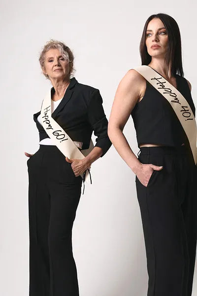 Happy 40 Sash - SUR1-40-079