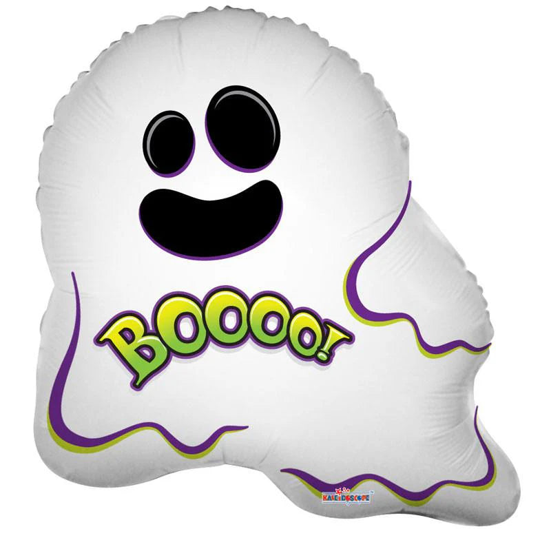 Halloween Ghost Boo Foil Balloon – 18 in – Funny Balloons Miami LLC