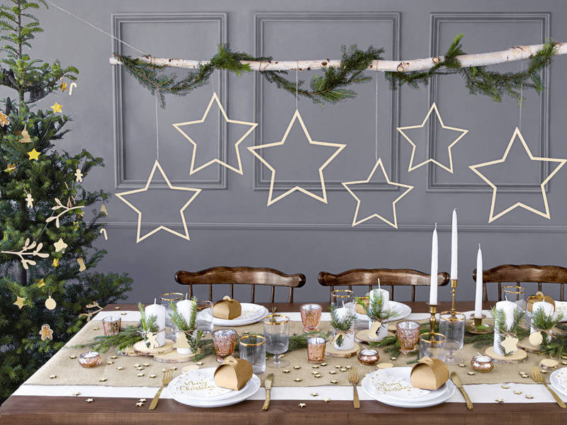 Hanging Decorations Stars Mix - ZDD4-100
