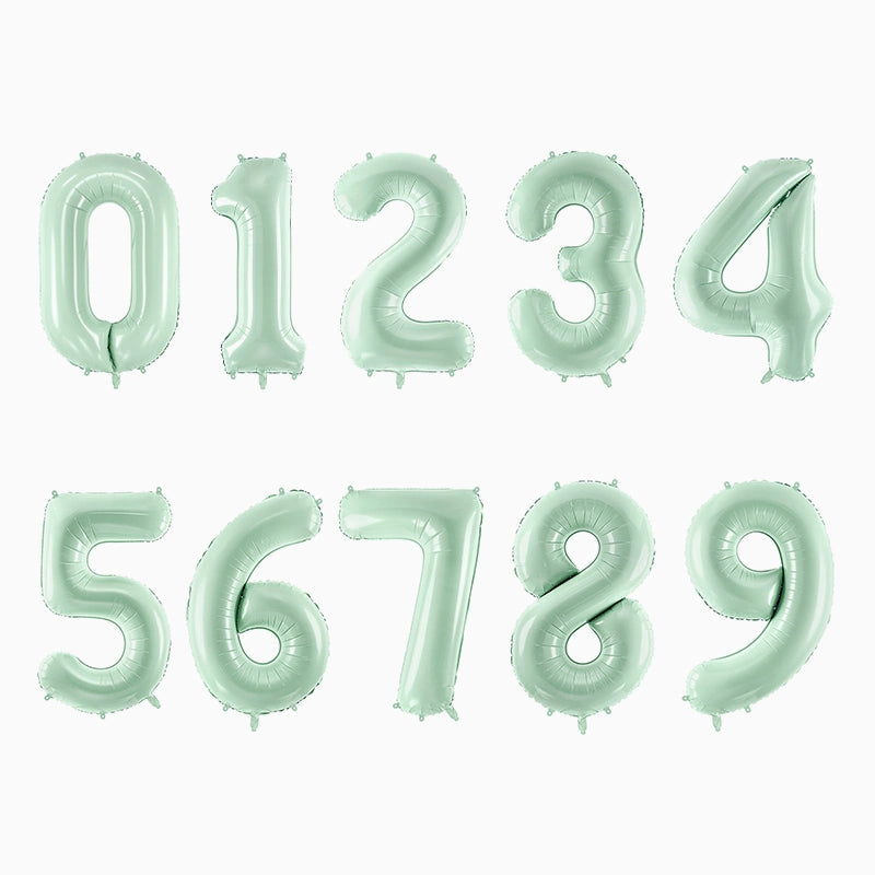 Foil Balloon Number 9 Green - FB230G-9-012
