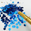 Royal blue metallic confetti for birthdays, graduations, crafts, and event décor