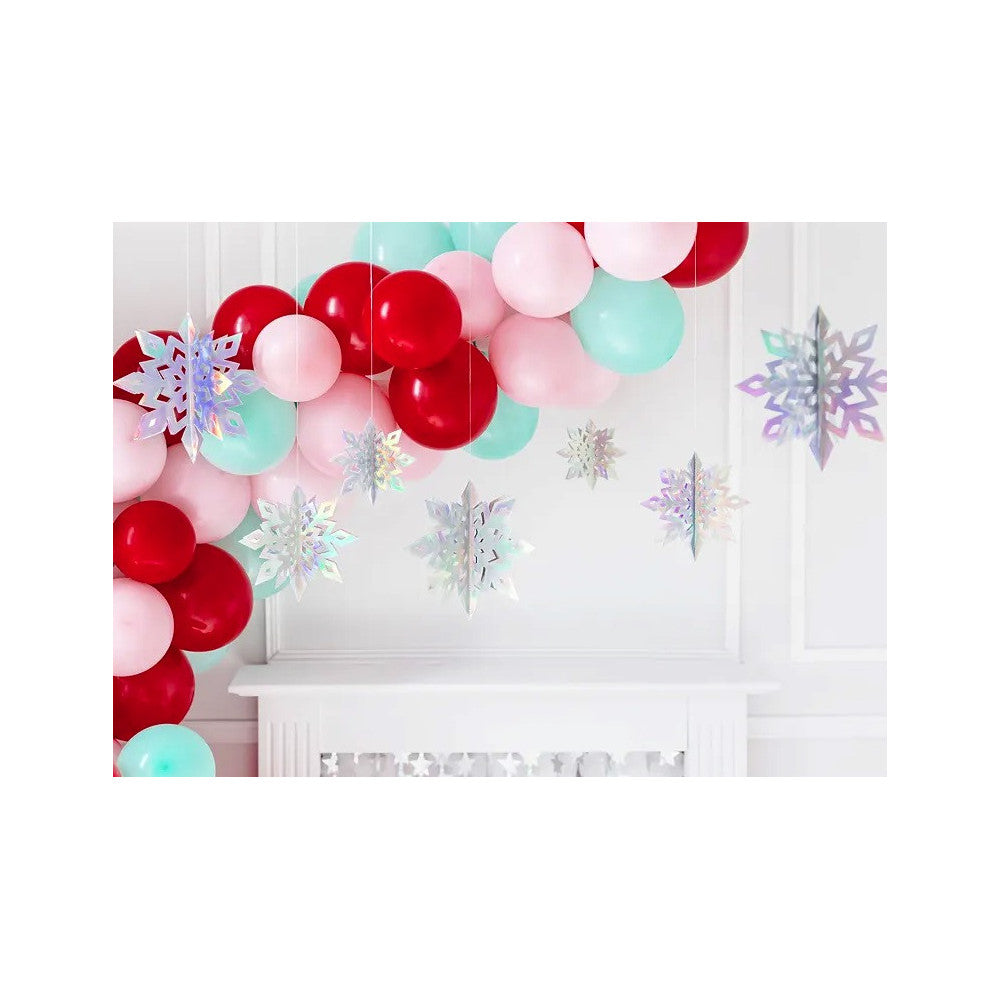 Hanging Decoration Snowflakes Iridescent - ZSC4-017