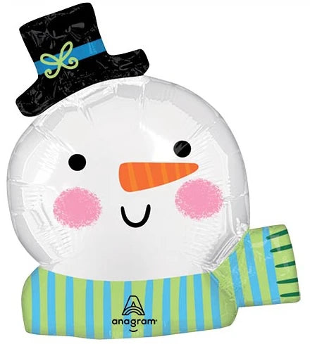 Cute Christmas snowman balloon decoration