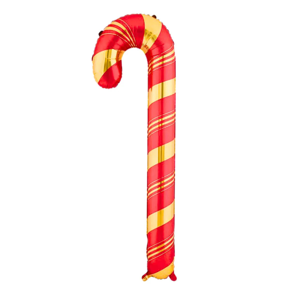red candy cane balloon 22 inch 