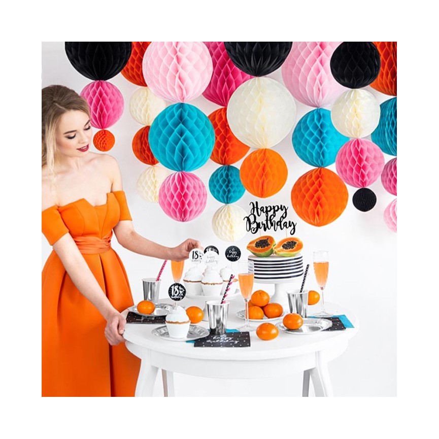 Honeycomb Ball Pink - KB30-081