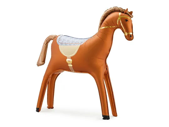 Foil Balloon Horse brown party decoration