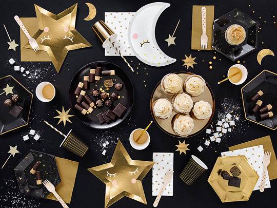 Plates Little Star Golden Star - TPP38-019M
