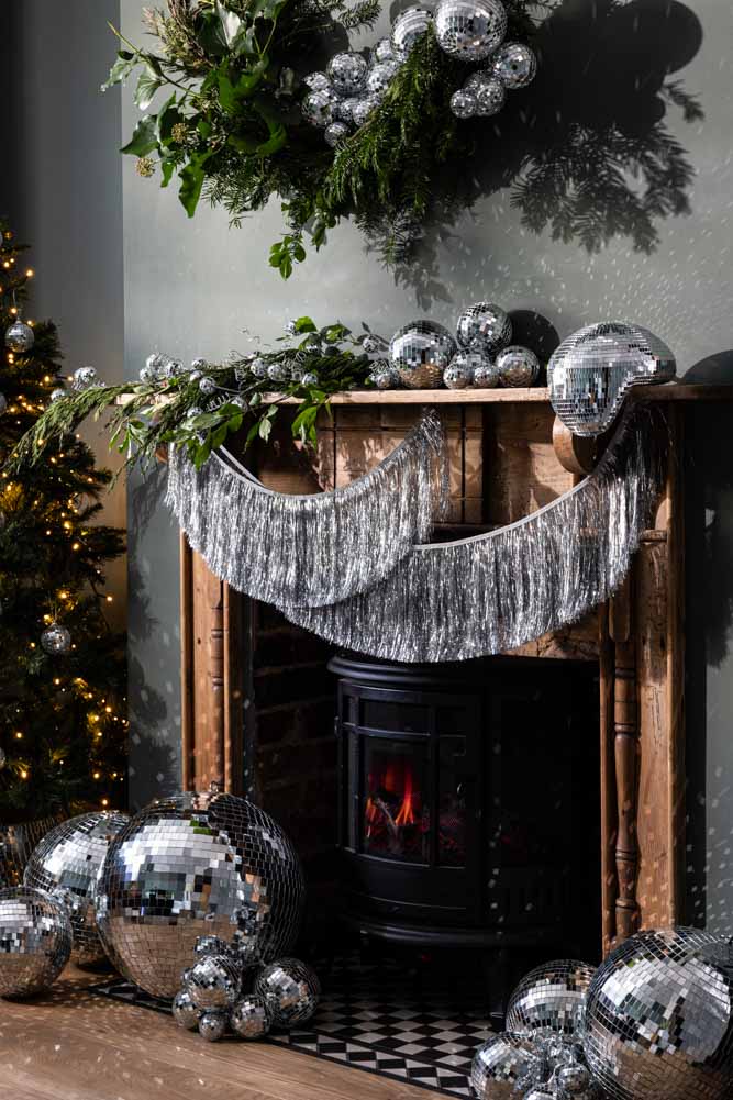Disco Mirror Ball Silver - KDS1-20