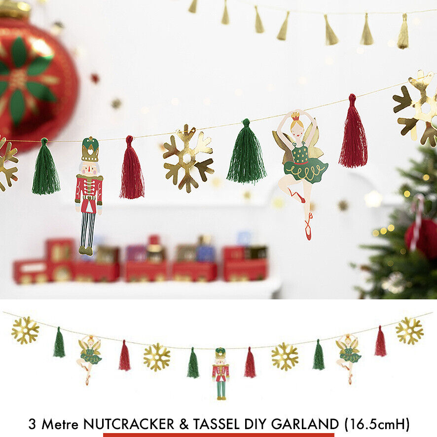 Paper Garland Nutcracker Mix - GL28