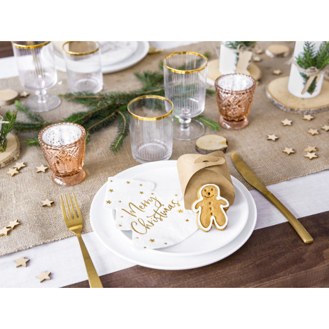 Napkins Christmas Tree "Merry Christmas" - SPK8