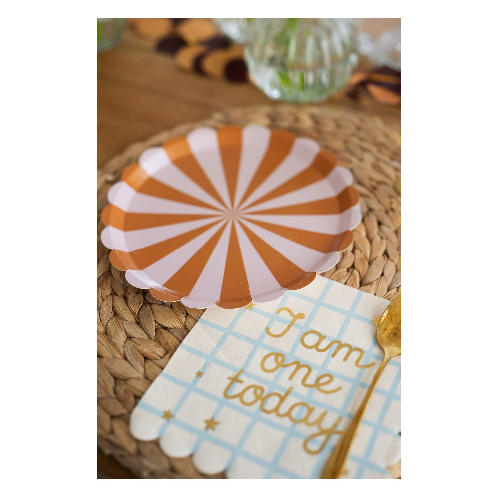 Paper Plates Stripes - TPP92