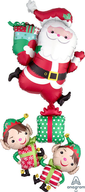 Santa Claus & Elves Stacker 3634601