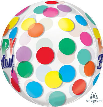 Happy Birthday Big Dots Orbz 3783801