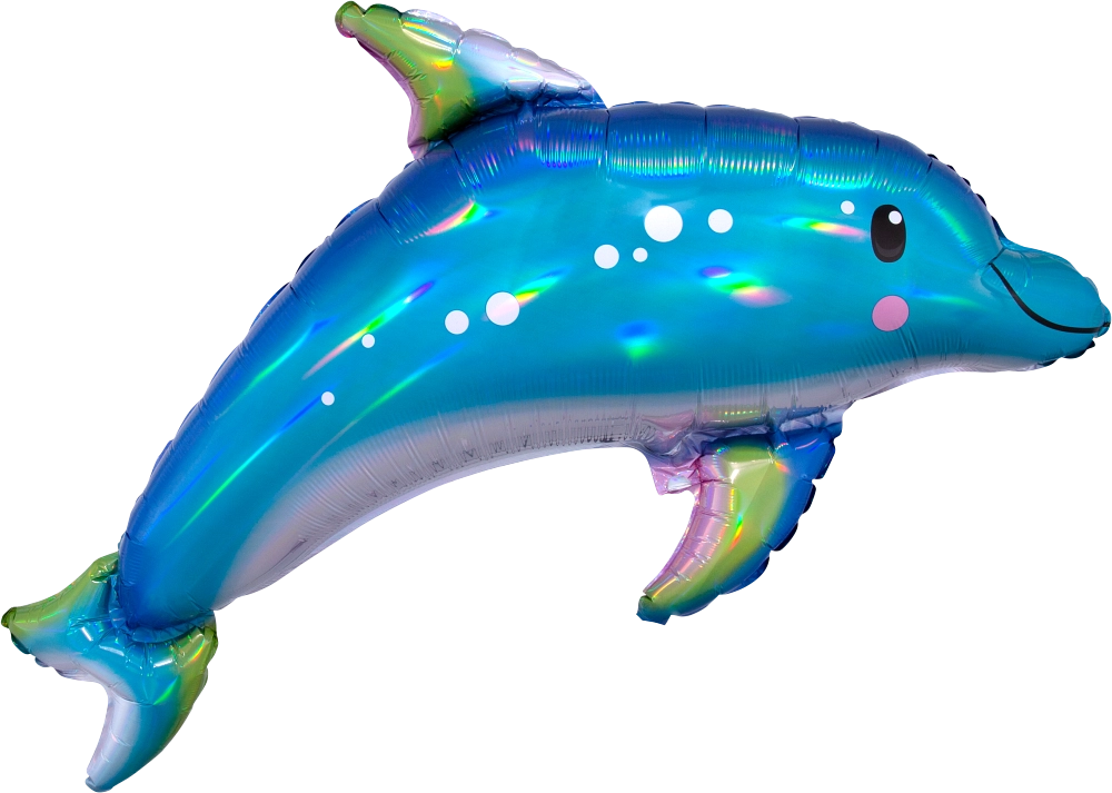 Iridescent Blue Dolphin 3937601