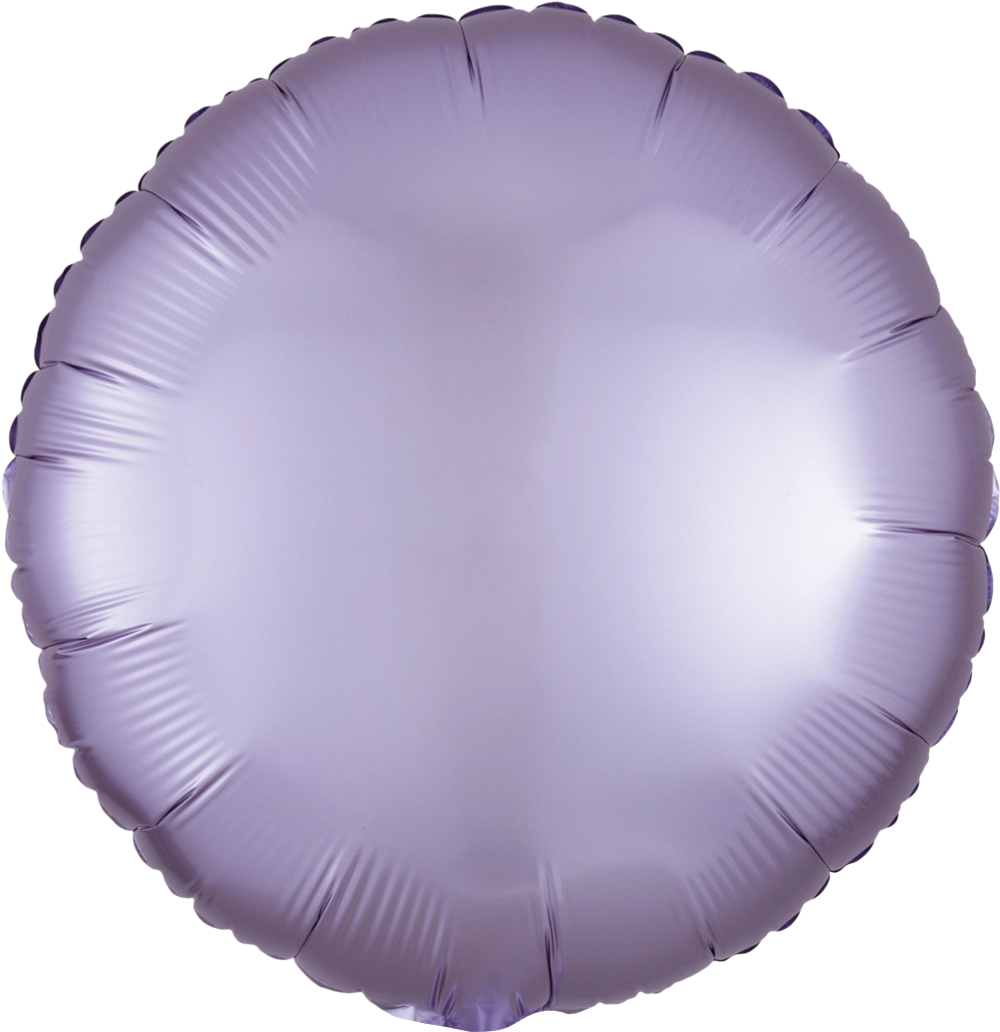 Satin Luxe Pastel Lilac Round 39904