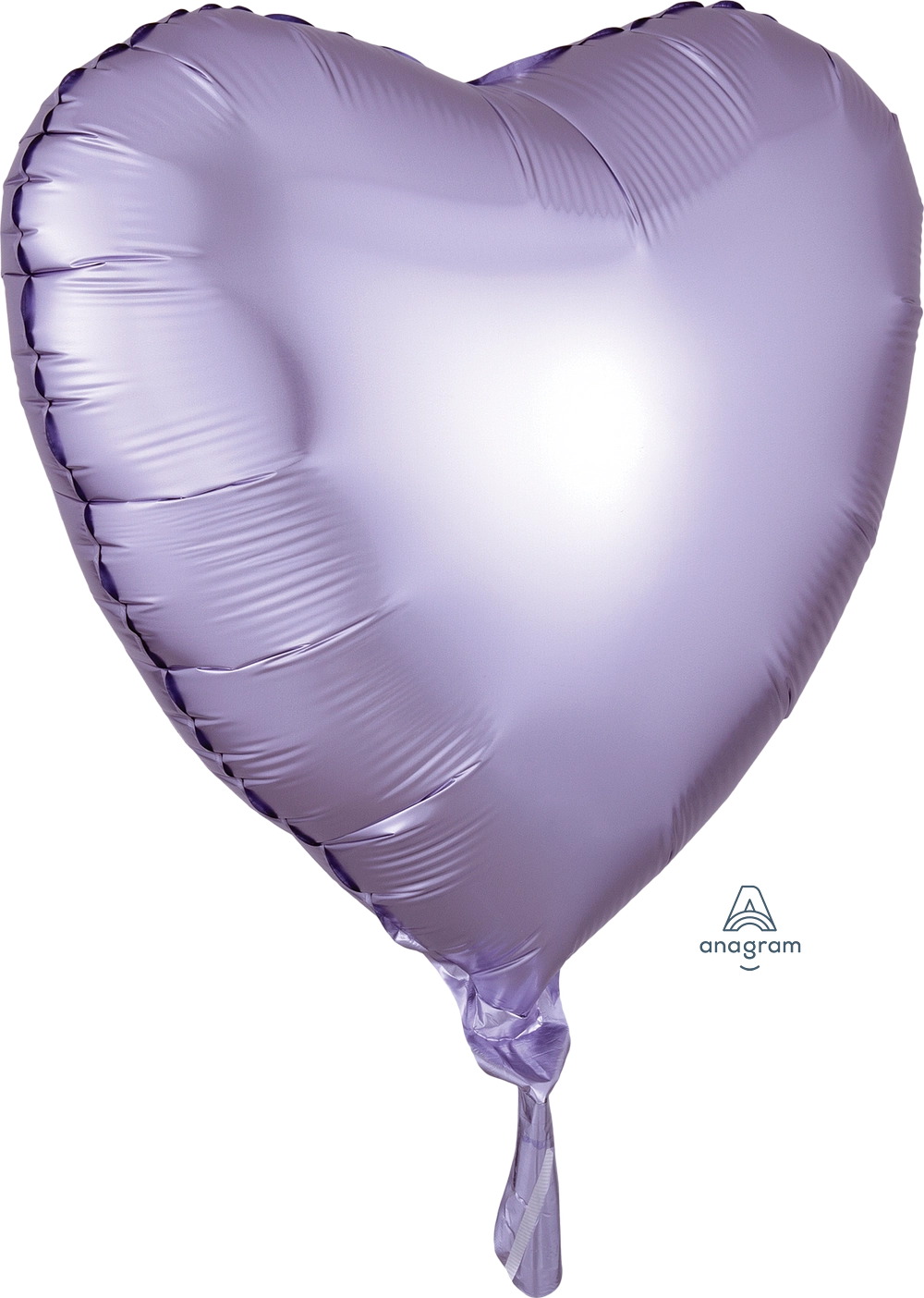Satin Luxe Pastel Lilac Heart 39905