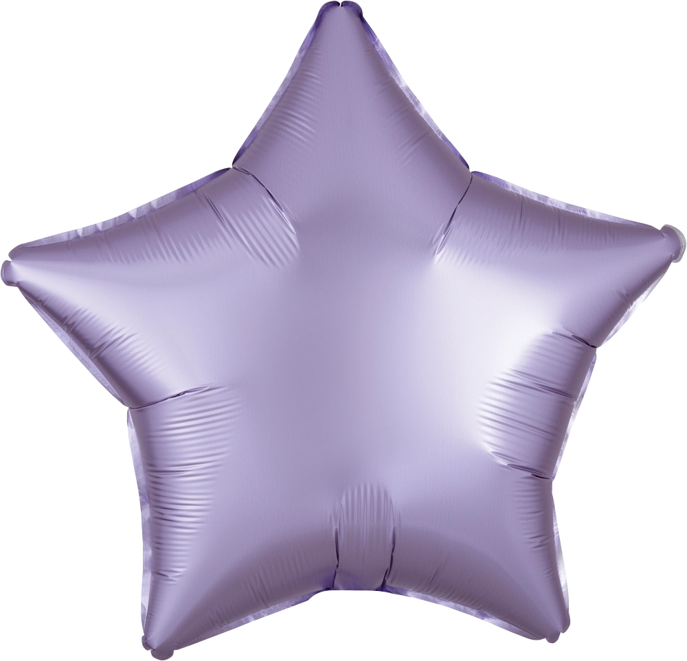 Satin Luxe Pastel Lilac Star 39906