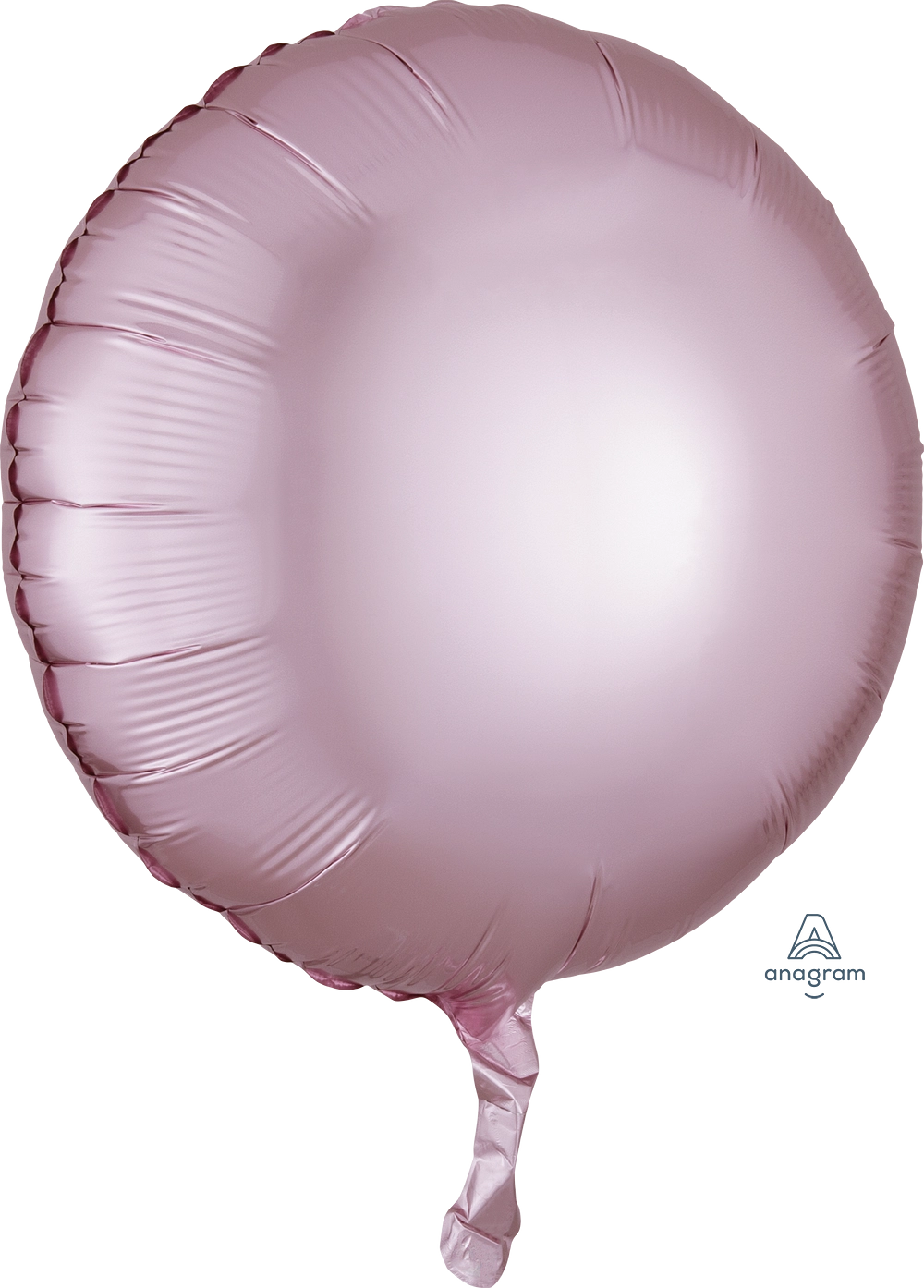 Satin Luxe Pastel Pink Round 39907