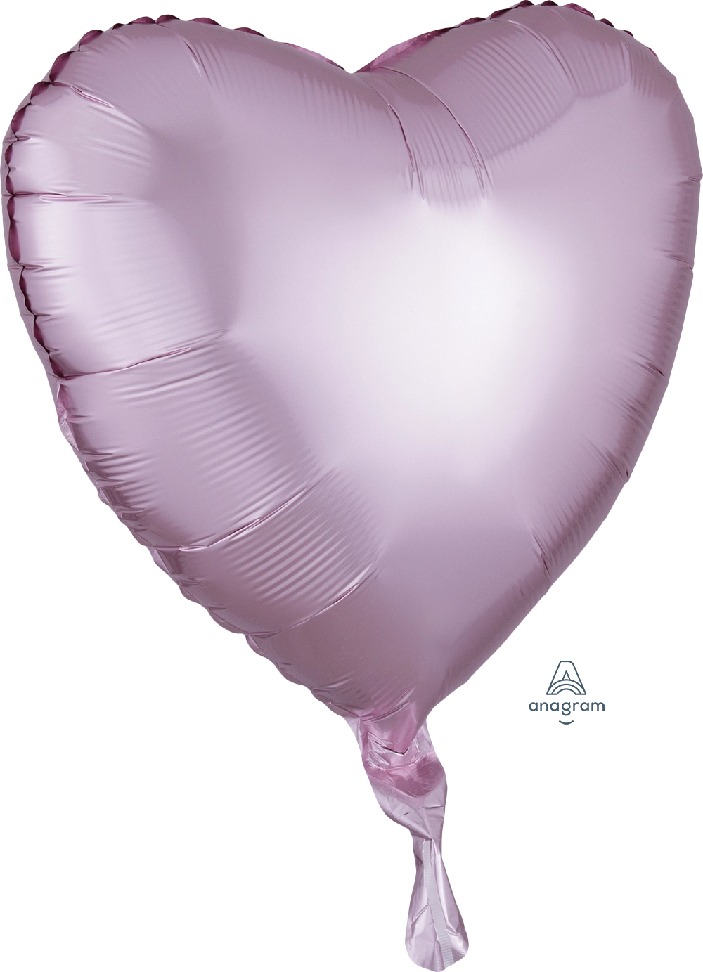 Satin Luxe Pastel Pink Heart 39908