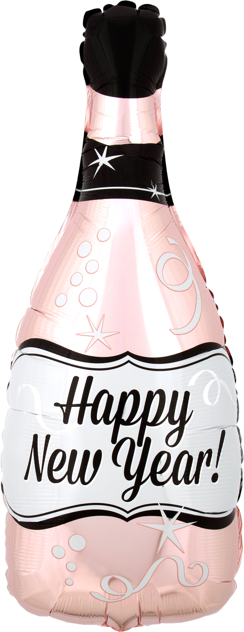 Happy New Year Rose Gold Bubbly Bottle 40442