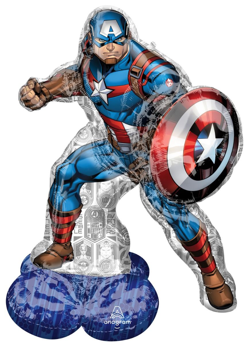 Airloonz Marvel Avengers Captain America  4337311