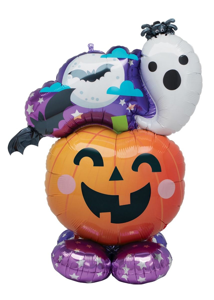 Airloonz Fun & Spooky Ghost & Pumpkin 4484111