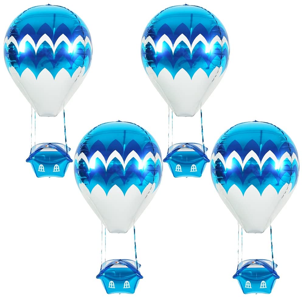 Blue Hot Air Balloon 010365