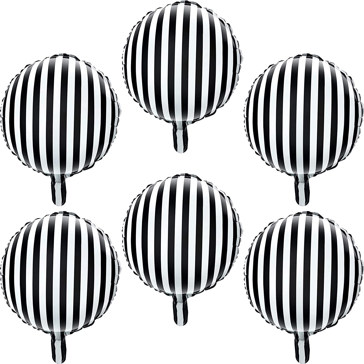 Black and White Stripes Balloon 14066